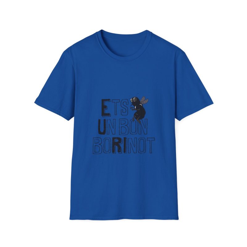 Camiseta Softstyle - Azul royal - Camiseta «Ets un bon borinot»