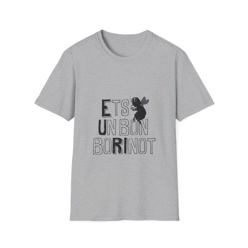 Camiseta Softstyle - Gris deportivo - Camiseta «Ets un bon borinot»