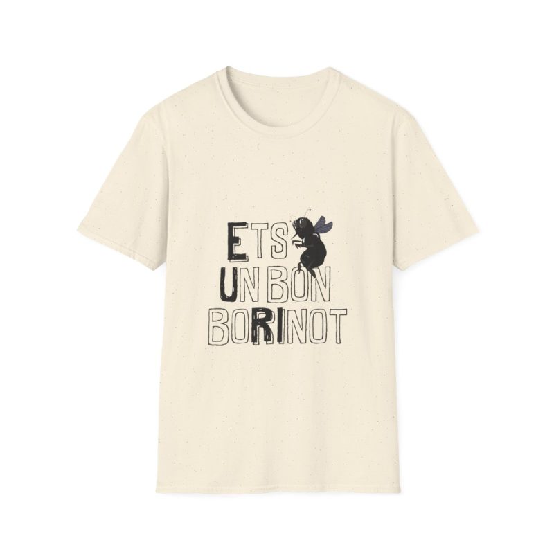 Camiseta Softstyle - Natural - Camiseta «Ets un bon borinot»