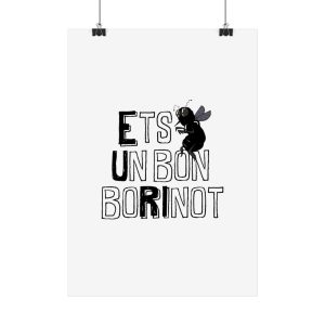 Poster - Camiseta «Ets un bon borinot»