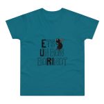 Camiseta hombre punto liso - Azul diva - Camiseta «Ets un bon borinot» Camiseta hombre punto liso - Azul diva - Camiseta «Ets un bon borinot»