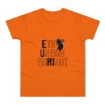 Camiseta hombre punto liso - Naranja - Camiseta «Ets un bon borinot» Camiseta hombre punto liso - Naranja - Camiseta «Ets un bon borinot»
