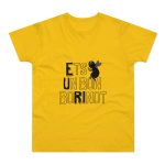 Camiseta hombre punto liso - Amarillo dorado - Camiseta «Ets un bon borinot» Camiseta hombre punto liso - Amarillo dorado - Camiseta «Ets un bon borinot»
