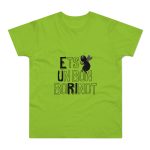 Camiseta hombre punto liso - Verde orquidea - Camiseta «Ets un bon borinot» Camiseta hombre punto liso - Verde orquidea - Camiseta «Ets un bon borinot»