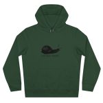 Sudadera con capucha King - Verde botella - Camiseta Caragol Bover Cans