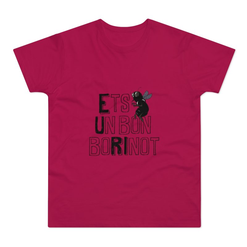 Camiseta hombre punto liso - Sorbete - Camiseta «Ets un bon borinot»