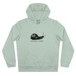 Sudadera con capucha King - Verde agua - Camiseta Caragol Bover Cans