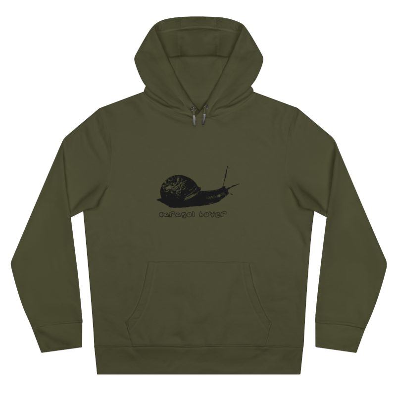 Sudadera con capucha King - Caqui - Camiseta Caragol Bover Cans