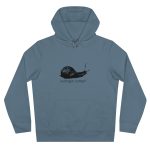 Sudadera con capucha King - Azul nordico - Camiseta Caragol Bover Cans