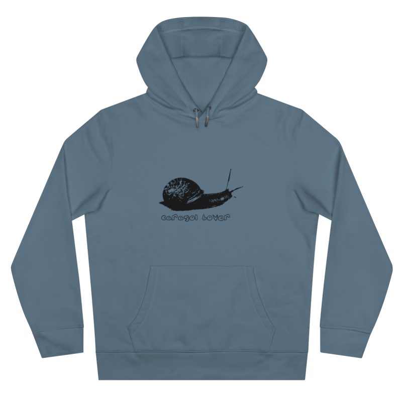 Sudadera con capucha King - Azul nordico - Camiseta Caragol Bover Cans