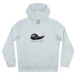 Sudadera con capucha King - Azul cielo puro - Camiseta Caragol Bover Cans