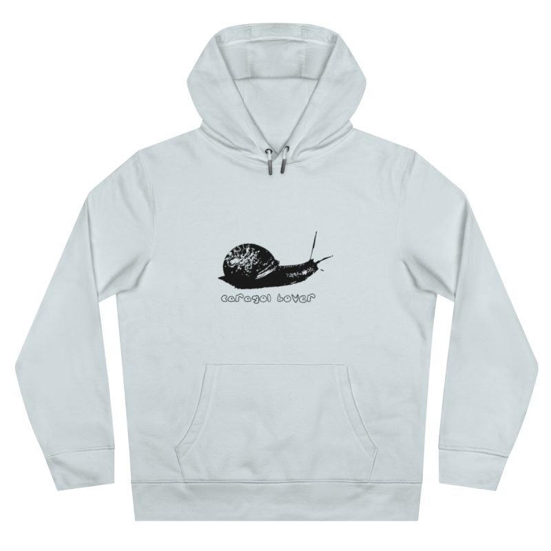 Sudadera con capucha King - Azul cielo puro - Camiseta Caragol Bover Cans