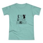 Camiseta mujer punto liso - Verde menta - Camiseta «Ets un bon borinot»