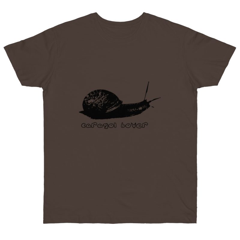 Camiseta punto liso - Marron oso - Camiseta Caragol Bover Cans
