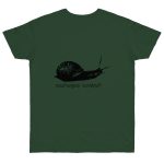 Camiseta punto liso - Verde botella - Camiseta Caragol Bover Cans Camiseta punto liso - Verde botella - Camiseta Caragol Bover Cans