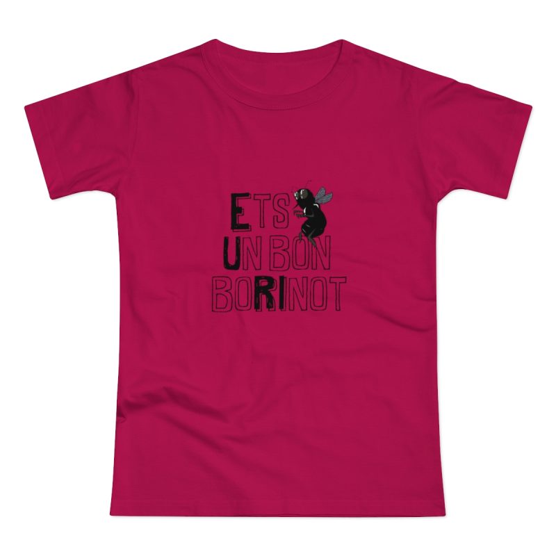 Camiseta mujer punto liso - Sorbete - Camiseta «Ets un bon borinot»