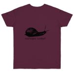 Camiseta punto liso - Burdeos - Camiseta Caragol Bover Cans Camiseta punto liso - Burdeos - Camiseta Caragol Bover Cans