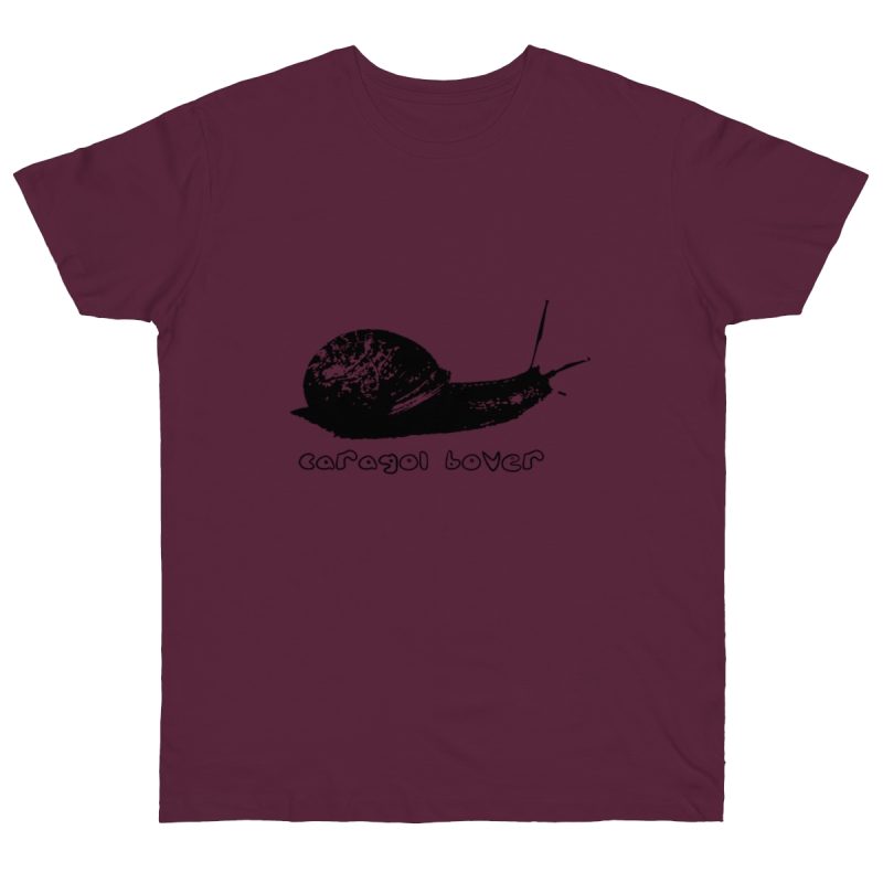Camiseta punto liso - Burdeos - Camiseta Caragol Bover Cans