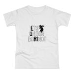 Camiseta mujer punto liso - Blanco - Camiseta «Ets un bon borinot»