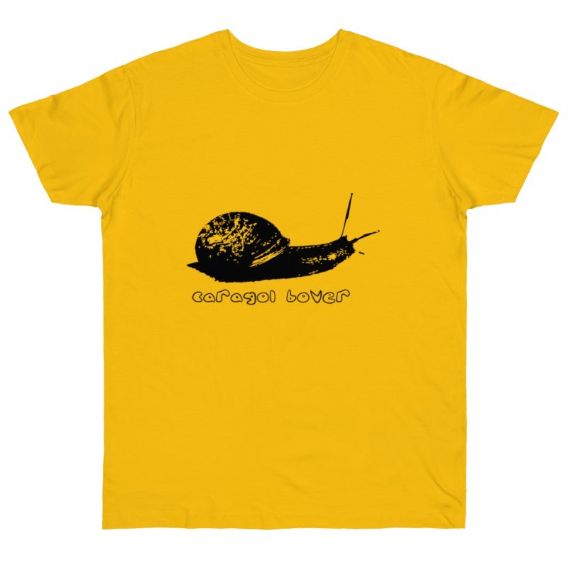 Camiseta punto liso - Amarillo dorado - Camiseta Caragol Bover Cans