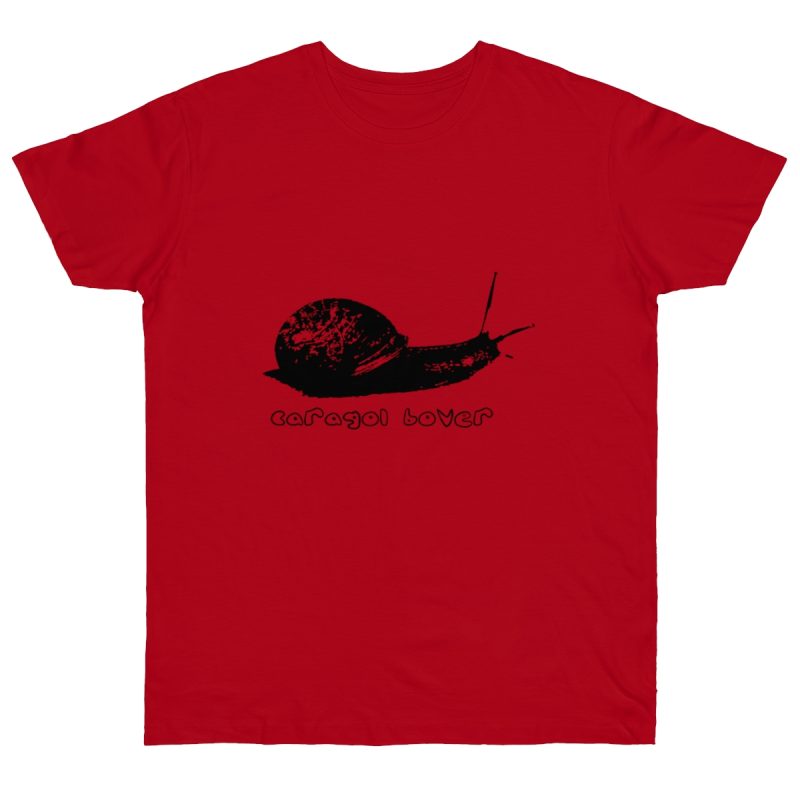 Camiseta punto liso - Rojo - Camiseta Caragol Bover Cans