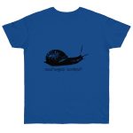 Camiseta punto liso - Azul royal intenso - Camiseta Caragol Bover Cans Camiseta punto liso - Azul royal intenso - Camiseta Caragol Bover Cans
