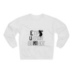 Sudadera cuello redondo premium - Blanco - Camiseta «Ets un bon borinot»