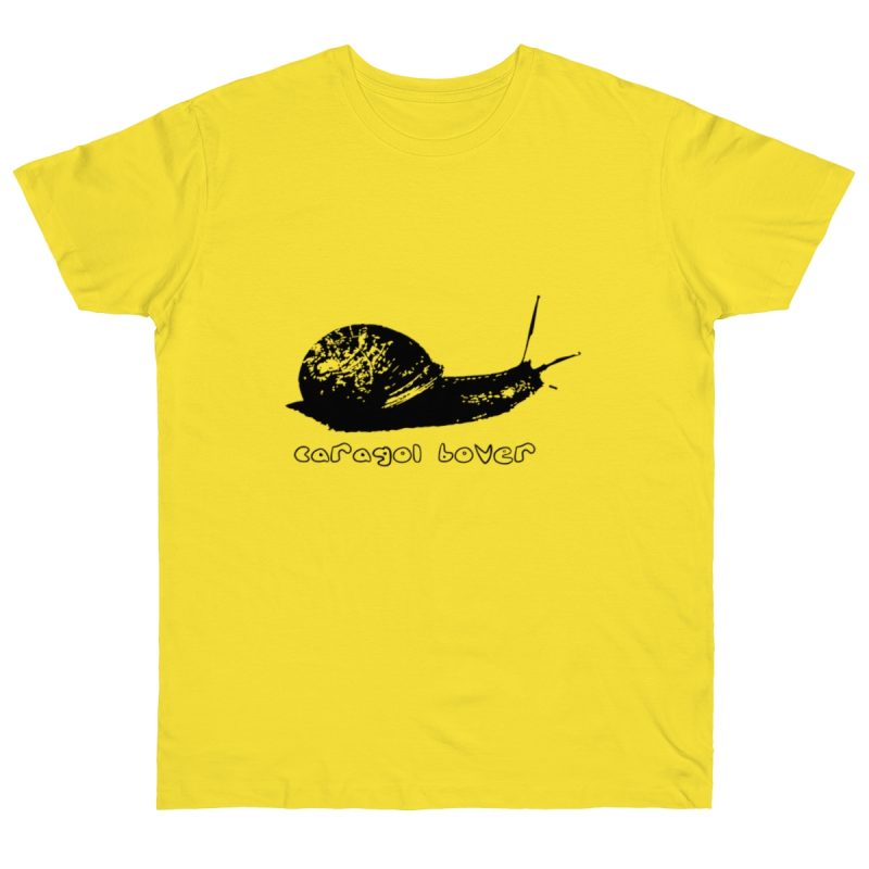 Camiseta punto liso - Amarillo solar - Camiseta Caragol Bover Cans