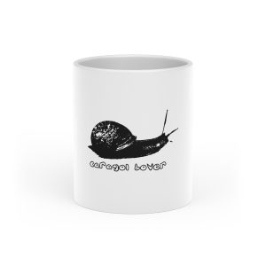 Taza con asa de corazon - Blanco - Camiseta Caragol Bover Cans