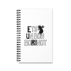 Cuaderno de espiral - Camiseta «Ets un bon borinot»
