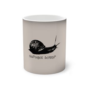 Taza magica que cambia de color - Negro - Camiseta Caragol Bover Cans