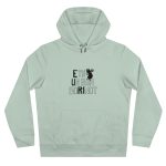 Sudadera con capucha King - Verde agua - Camiseta «Ets un bon borinot»