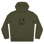 Sudadera con capucha King - Caqui - Camiseta «Ets un bon borinot»