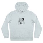 Sudadera con capucha King - Azul cielo puro - Camiseta «Ets un bon borinot»