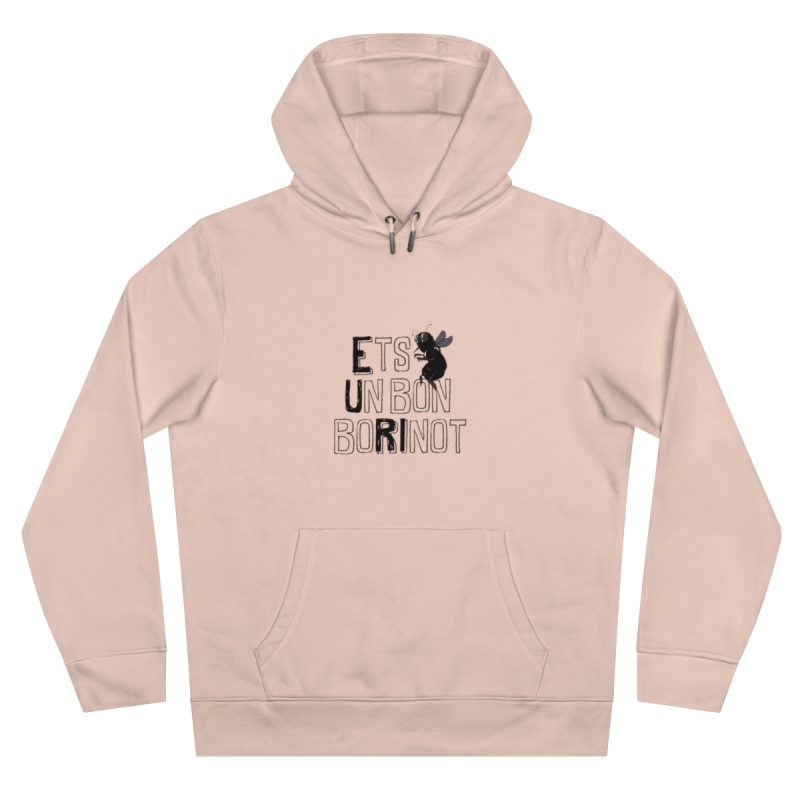 Sudadera con capucha King - Rosa palo - Camiseta «Ets un bon borinot»