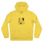 Sudadera con capucha King - Amarillo chispa - Camiseta «Ets un bon borinot»