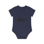 Body bebe manga corta organico - Azul marino nautico - Camiseta Caragol Bover Cans Body bebe manga corta organico - Azul marino nautico - Camiseta Caragol Bover Cans