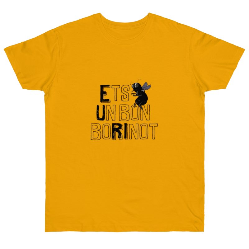 Camiseta punto liso - Albaricoque - Camiseta «Ets un bon borinot»