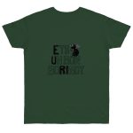 Camiseta punto liso - Verde botella - Camiseta «Ets un bon borinot»