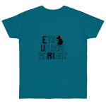 Camiseta punto liso - Azul diva - Camiseta «Ets un bon borinot»