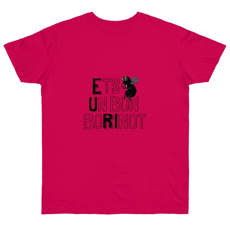 Camiseta punto liso - Fucsia - Camiseta «Ets un bon borinot»
