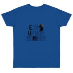 Camiseta punto liso - Azul royal intenso - Camiseta «Ets un bon borinot»