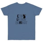Camiseta punto liso - Azul vaquero - Camiseta «Ets un bon borinot»