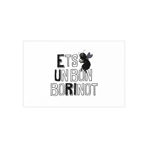 Tarjetas de visita (100 uds.) - Camiseta «Ets un bon borinot»
