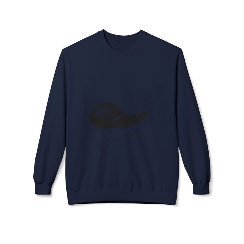 Sudadera Softstyle cuello redondo - Azul marino - Camiseta Caragol Bover Cans