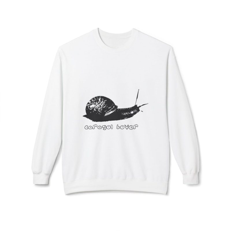 Sudadera Softstyle cuello redondo - Blanco - Camiseta Caragol Bover Cans