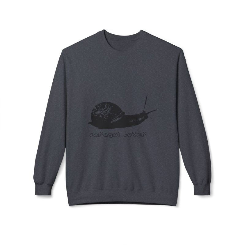 Sudadera Softstyle cuello redondo - Gris jaspeado oscuro - Camiseta Caragol Bover Cans