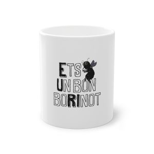 Taza estandar 325 ml - Blanco - Camiseta «Ets un bon borinot»