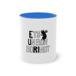 Taza bicolor - Azul Cambridge - Camiseta «Ets un bon borinot» Taza bicolor - Azul Cambridge - Camiseta «Ets un bon borinot»