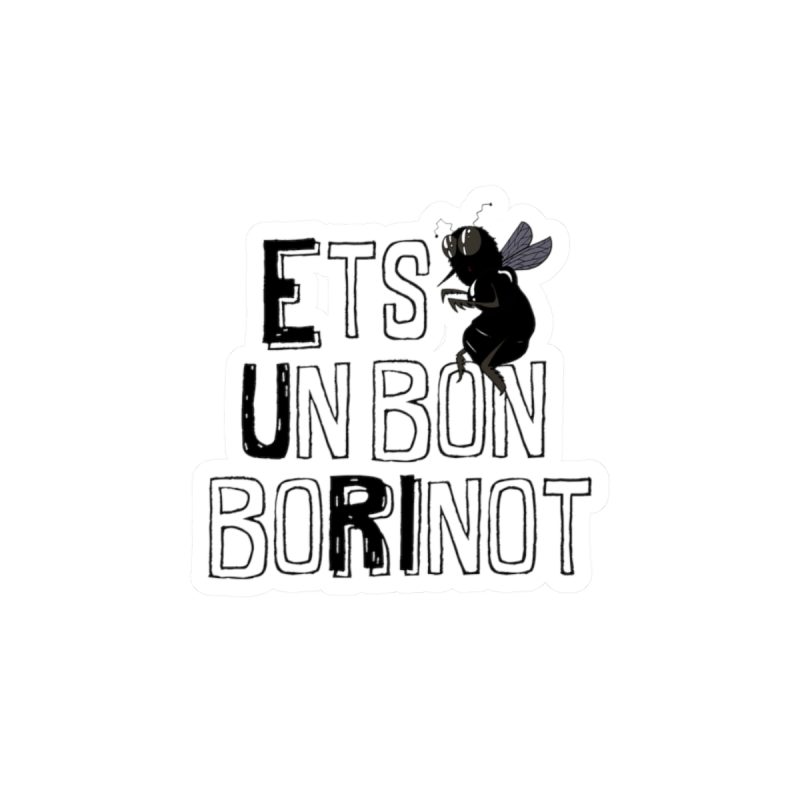 Pegatinas de vinilo troqueladas - Camiseta «Ets un bon borinot» Pegatinas de vinilo troqueladas - Camiseta «Ets un bon borinot»